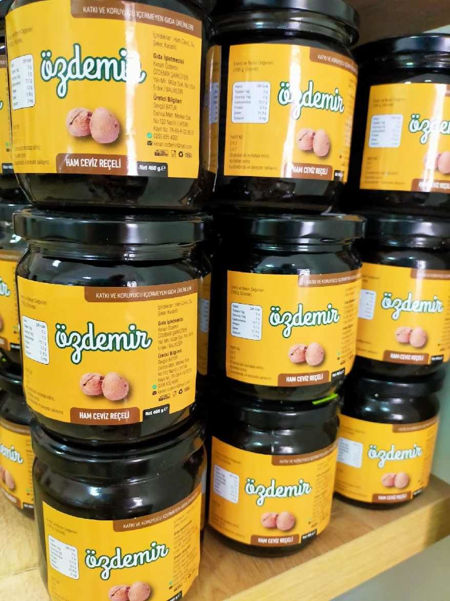 HAM CEVİZ REÇELİ 460 gr