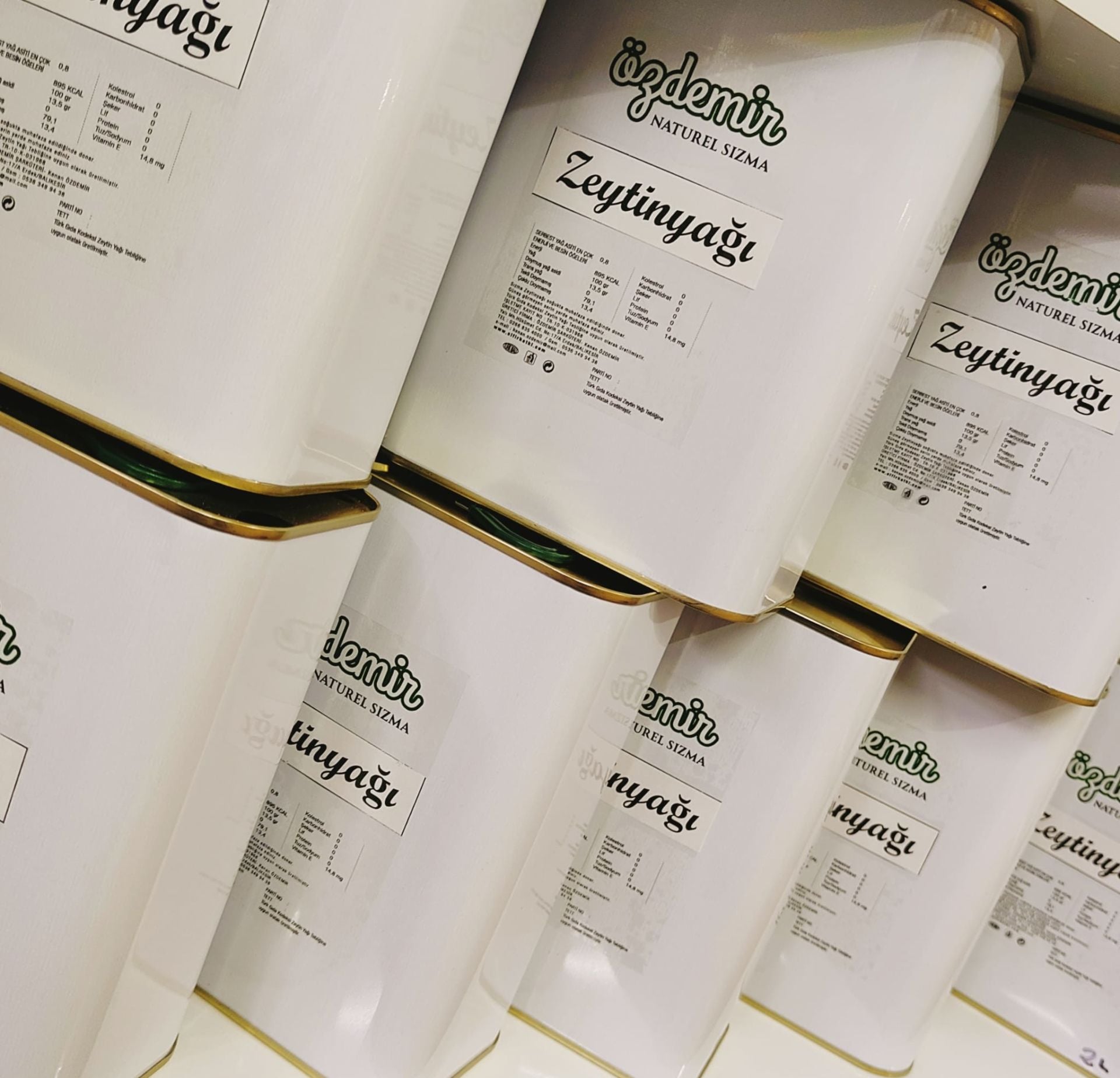 ZEYTİN YAĞI -SOĞUK SIKIM (sızma) 2 litre